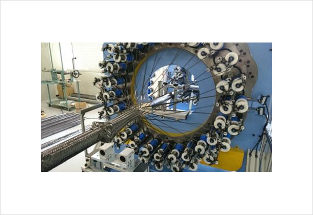 (Figure 3)Braiding machine(Kanazawa University)