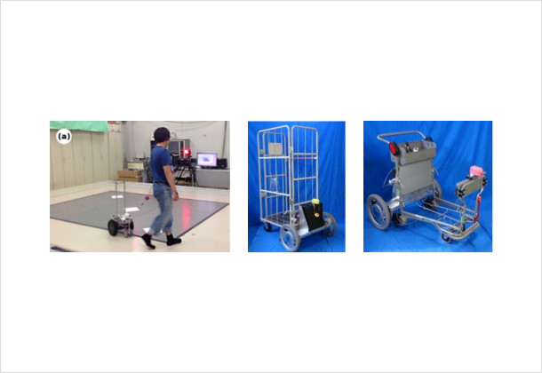 (Figure 2)Delight evaluation experiment / primary cart robot