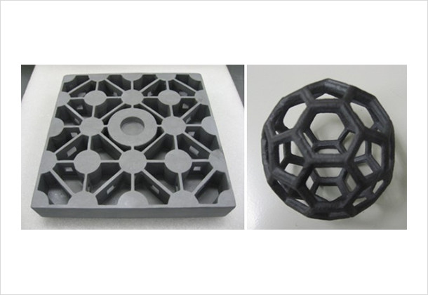 (Figure 2)Ceramic members by 3D additive manufacturing